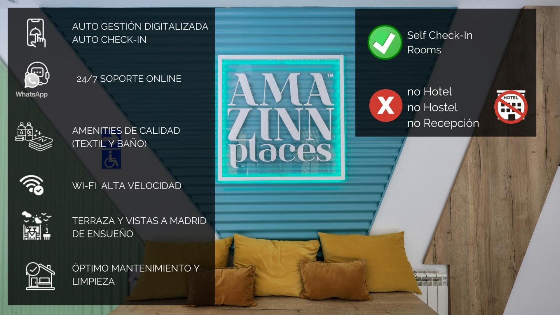 Amazinn Places Chamberi Madrid Eksteriør bilde